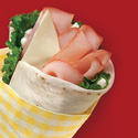 Easy Ham & Swiss Wrap
