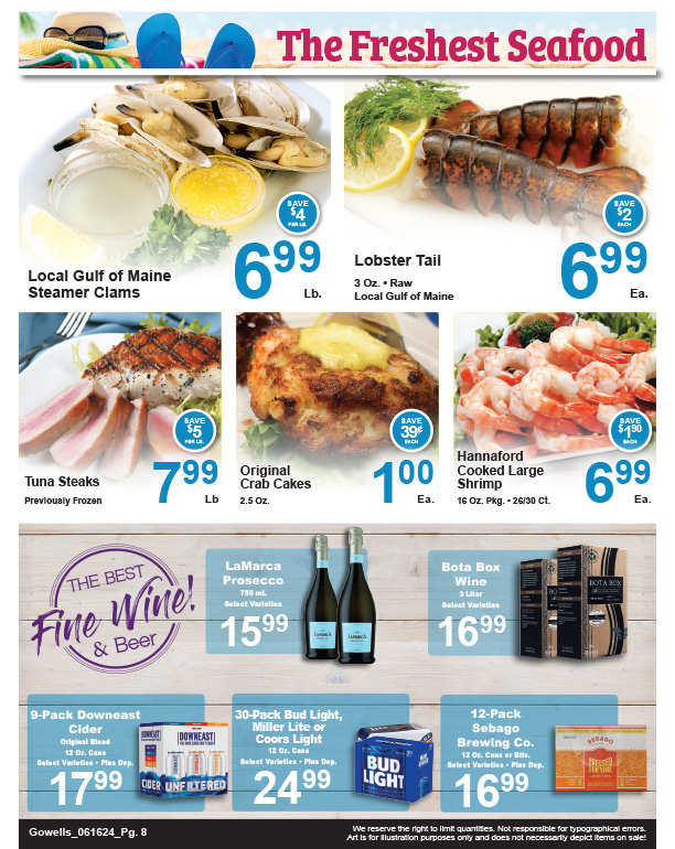 Print Weekly Specials | Gowell's Shop 'n Save | Litchfield - Gowells ...